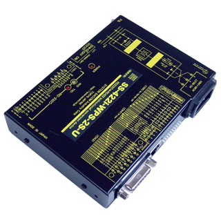 RS232C⇔RS422絶縁型変換器 AC90～240V：ソニーカメラシステム向けミニDIN8Pケーブル付