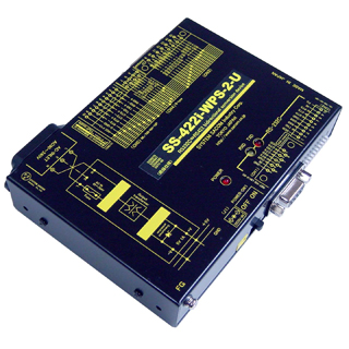 RS232C⇔RS422変換器（AC90-240V）【絶縁】【両側複数コネクタ搭載で多様な作業環境に対応】Dsub9P（メス）端子台10P（スクリューレス）⇔Dsub15P（メス）端子台10P/RJ45