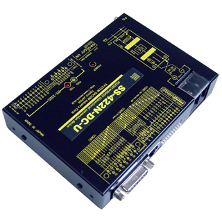 RS232C⇔RS422変換器(DC10-32V仕様)【両端複数コネクタ搭載で多様な作業環境に対応】 Dsub9P/端子台10P⇔Dsub15P端子台10P/RJ45