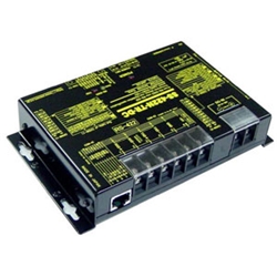 RS232C⇔RS422変換器（ DC10～32V仕様）【作業性の高いM4ネジ】 Dsub9P（メス/インチ）⇔端子台6P（M4ネジ）/RJ45