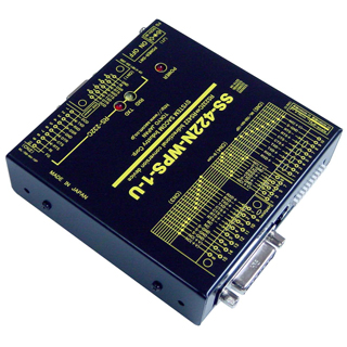 RS-232C⇔RS-422変換器（ACアダプタ仕様）【両側複数コネクタ搭載で多様な作業環境に対応】Dsub9P/端子台10P⇔Dsub15P/端子台10P/RJ45