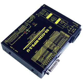 RS-232C⇔RS-422変換器（AC90-240V仕様）【両側複数コネクタ搭載で多様な作業環境に対応】Dsub9P/端子台10P⇔Dsub15P/端子台10P/RJ45