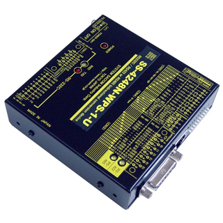 RS232C⇔RS422&RS-485変換器(ACアダプタ仕様)【1台2役 両側複数コネクタ搭載であらゆる作業環境に対応】Dsub9P/端子台10P⇔Dsub15P/端子台10P/RJ45