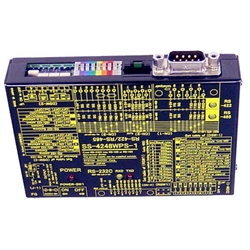 RS232C⇔RS422&485変換器 （ACアダプタ）【1台2役 複数のコネクタで多様な作業環境に対応】Dsub9P⇔Dsub9P端子台8P/RJ45