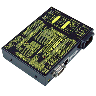 RS485中継器（AC90-250V仕様）【絶縁タイプ】 Dsub9P（オス/インチ）/RJ45/端子台10P（スクリューレス）