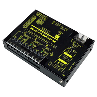 RS485リピータ-ハブ（DC10-32V仕様）【絶縁タイプ】 RS485スター接続ハブ 端子台3P（M3ネジ）x3