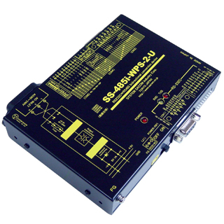 RS232C⇔RS485変換器(AC90-250V仕様)【絶縁】【両側複数コネクタ搭載】【RJ45搭載で自機同士を市販LANケーブルで接続可能】Dsub9P端子台10P⇔Dsub15P/端子台10P/RJ45