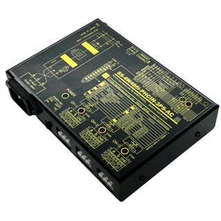 3ch入力→4線式RS485変換器（AC90～250V仕様）【絶縁タイプ】【入力方式：無電圧接点 オープンコレクタ スイッチ TTL その他】3ch長距離I/O転送システム[Inputタイプ]