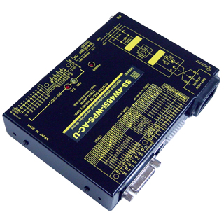 RS-232C⇔4線式RS-485変換器（AC90～240V仕様）【絶縁タイプ】【両側複数コネクタ搭載で多様な作業環境に対応】Dsub9P/端子台10P⇔Dsub15P/端子台10P/RJ45