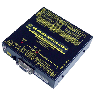 RS232C⇔4線式RS485変換器（ACアダプタ仕様）【絶縁タイプ】【寒冷地対応広温度範囲-20℃～70℃】