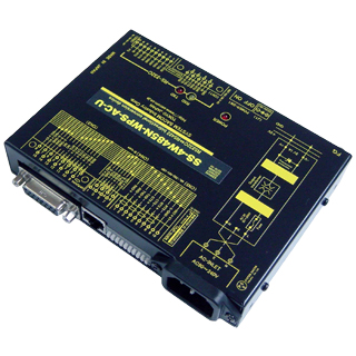 RS-232C⇔4線式RS-485変換器（AC90～240V仕様） Dsub9P（メス/インチ）/端子台10P⇔Dsub15P（メス/インチ）/端子台10P/RJ45