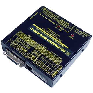 RS-232C⇔4線式RS-485変換器(ACアダプタ仕様) Dsub9P(メス/インチ)/端子台10P⇔Dsub15P(メス/インチ)/端子台10P/RJ45