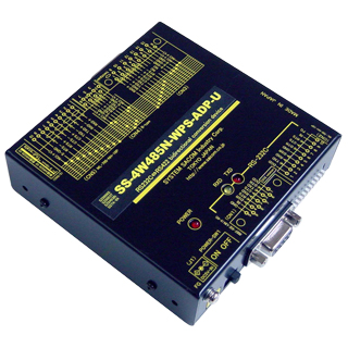 RS-232C⇔4線式RS-485変換器(ACアダプタ仕様) Dsub9P(メス/インチ)/端子台10P⇔Dsub15P(メス/インチ)/端子台10P/RJ45