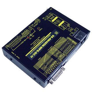 RS-232C⇔4線式RS-485変換器（DC10～32V仕様） Dsub9P（メス/インチ）/端子台10P⇔Dsub15P（メス/インチ）/端子台10P/RJ45