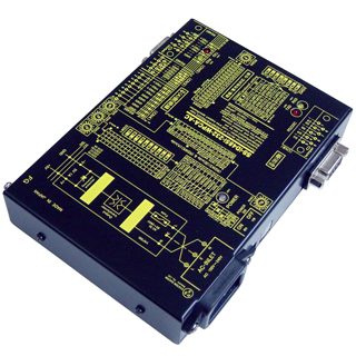 RS232C⇔ID機能付き2線式RS485変換器(AC90-240V)【絶縁】(-20℃~70℃)Dsub9P(オス/インチ)RJ45/端子台9P⇔Dsub9P(メス/インチ)