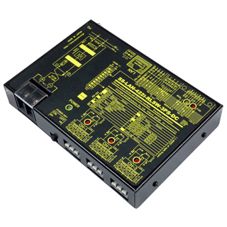 LAN/RS422リレースイッチユニット【絶縁タイプ】（DC10-32V仕様）【独立3ch】【abc接点X3ch】 3ch長距離I/O転送システム[Outputタイプ]