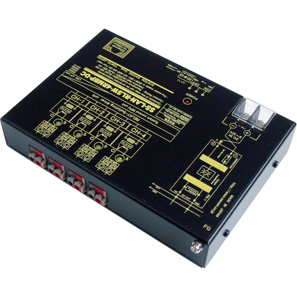 LANリレースイッチユニット（DC10-32V仕様）【独立4ch】［メイク（a）接点X2ch。ブレーク（b）接点x2ch］