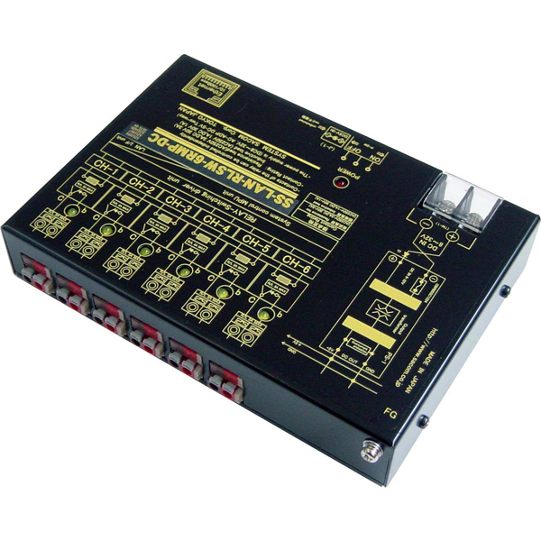 LANリレースイッチユニット（DC10-32V仕様）【独立6ch】［メイク（a）接点x6］