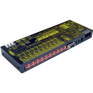 10ch入力⇒RS232C/RS485変換器（ACアダプタ仕様）10ch長距離I/O転送システム［Inputタイプ〕