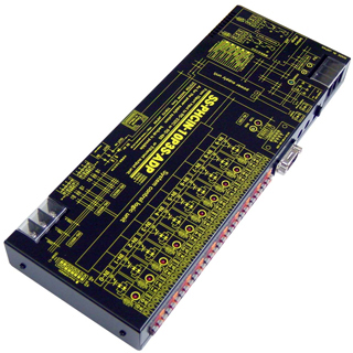 10ch入力⇒LAN/RS232C/RS485変換器(ACアダプタ仕様)10ch長距離I/O転送システム[Inputタイプ〕
