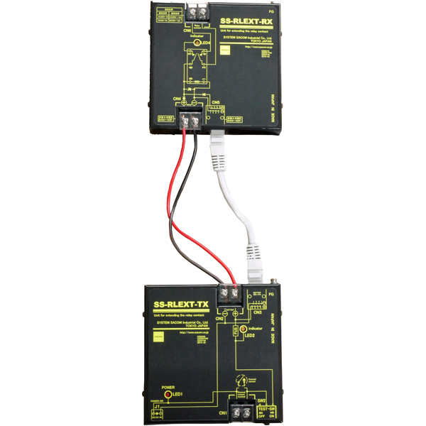 リレースイッチ延長器 約1kmまで延長可能「SS-RLEST-TX」と「SS-RLEXT-RX」のセット販売