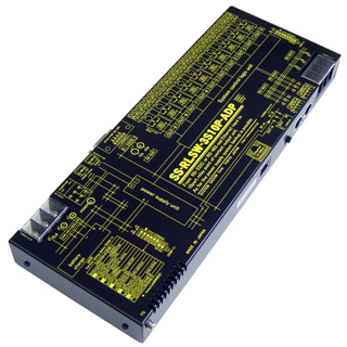 LAN/RS232C/RS485リレースイッチユニット（ACアダプタ仕様）【独立10ch】【abc接点x10ch】10ch長距離I/O転送システム〔Outputタイプ］