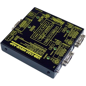 RS232C⇒USB(HID)変換器(ACアダプタ仕様)RS232C 2統合⇒2分配出力器Dsub9P(オス/インチ)x2⇒USB Bタイプ、Dsub9P(メス/インチ)
