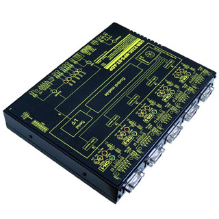 USB(VCOM)/RS232Cマルチプレクサ【絶縁仕様】(ACアダプタ仕様)サーバ機能付 1:5ch切換器Comon⇔CH間データ転送経路制御器