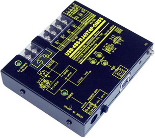 USB（VCOM）⇔RS485変換器（ACアダプタ仕様）外部機器電源供給仕様【5.5V1A出力】USB⇔RJ45/端子台4P（M3ネジ）