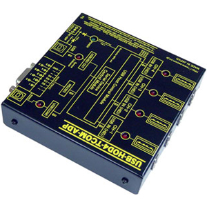 USB（HID）バーコードリーダー4統合⇒3分配出力器（ACアダプタ仕様） USB（HID・キーボード・サブクラス）⇒USB（HID）シリアル（RS232C/USBVCOM）変換