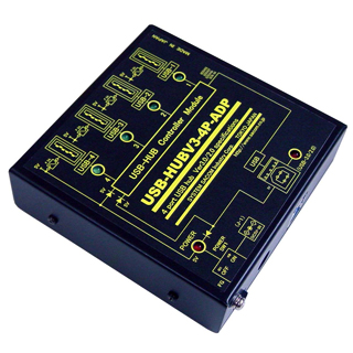 【USB3.0対応】業務用大容量USB-HUB(USB3.0)【4ポートタイプ】(ACアダプタ仕様)大容量外部供給電源搭載(1ポート当たり2A/合計3.5A)