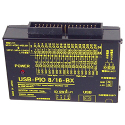 USBパラレル8ビット/16ビット入出力ユニット