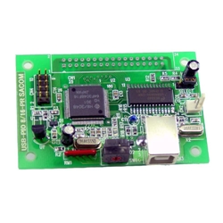 USBパラレル8ビット/16ビット入出力ボート(機器組込タイプ)