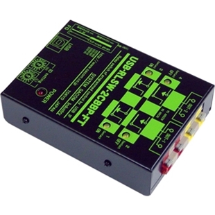 USBリレースイッチユニット［スイッチON/OFF］（USBバスパワー仕様）【同時動作2ch】［ブレーク（b）接点x2ch］（お試しアプリケーションタイマーくん対応）