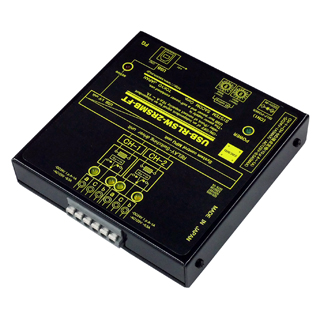 USBリレースイッチユニット（USBバスパワー/ACアダプタ仕様）【独立2ch】[abc接点x2ch]