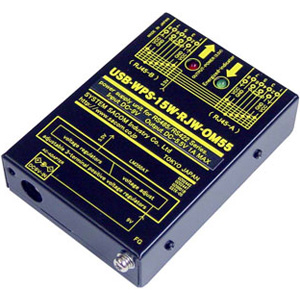 RJ45中継+5.5v電源ユニット