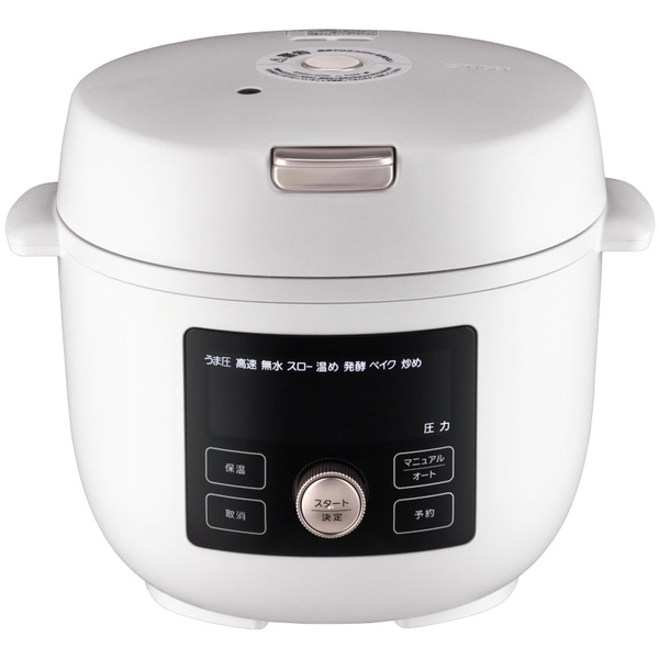電気圧力鍋 <TIGER COOKPOT> マットホワイト