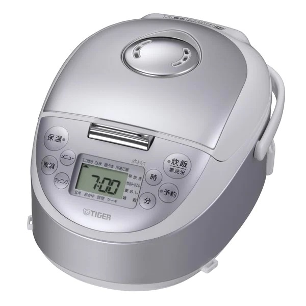 小容量IH炊飯ジャー 3合炊き スチールホワイト