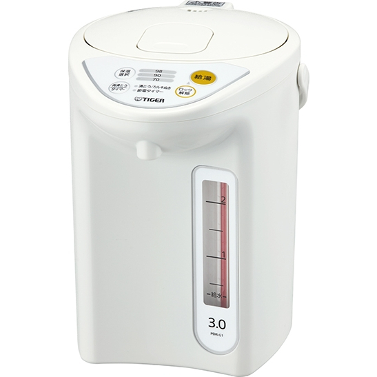 マイコン電動ポット 3.0L ホワイト