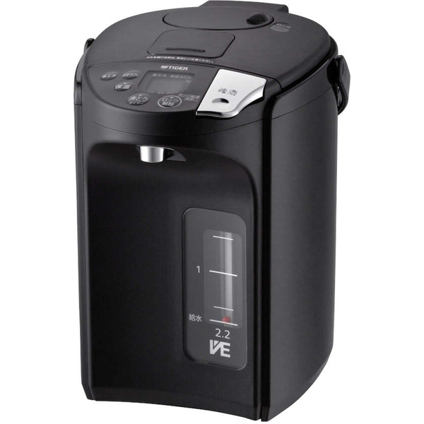蒸気レスVE電気まほうびん <とく子さん> 2.2L アーバンブラック
