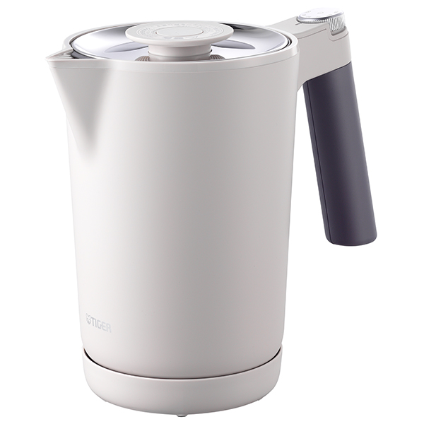 蒸気レス電気ケトル 温度調節機能つき 1.0L スレートグレー