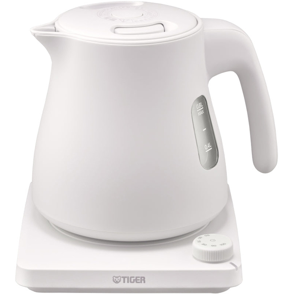 電気ケトル 0.8L グレイッシュホワイト