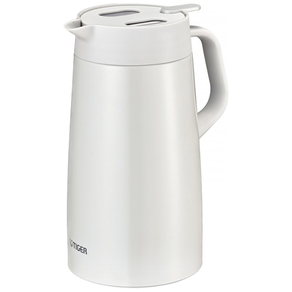 ステンレスポット ＜プッシュレバータイプ＞ 1.6L ホワイト