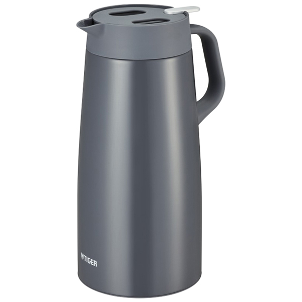 ステンレスポット ＜プッシュレバータイプ＞ 2.0L ダークグレー