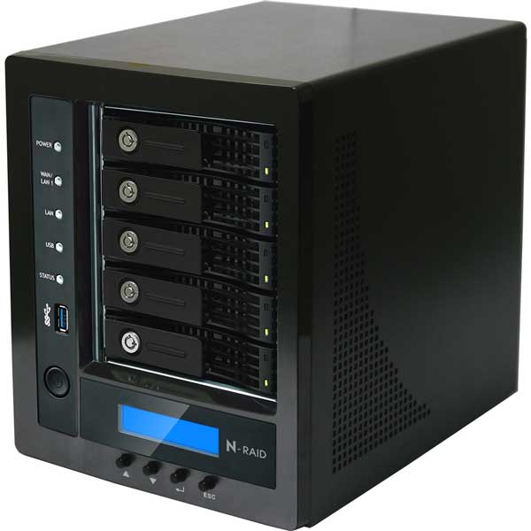 N-RAID 5820M 80.0TB スペアドライブ付属5年オンサイト保証