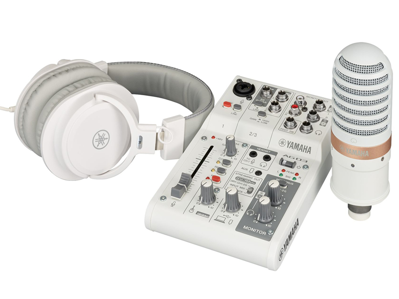 ミキシングコンソール AG03MK2 LSPK ホワイト