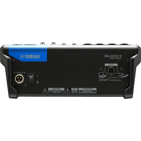 10チャンネルミキシングコンソール SPXデジタルエフェクト24種搭載、USB I/F機能付属