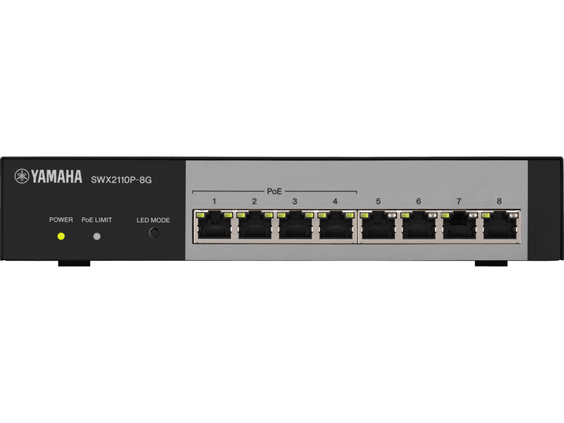 シンプルL2スイッチ 8ポート PoE給電対応