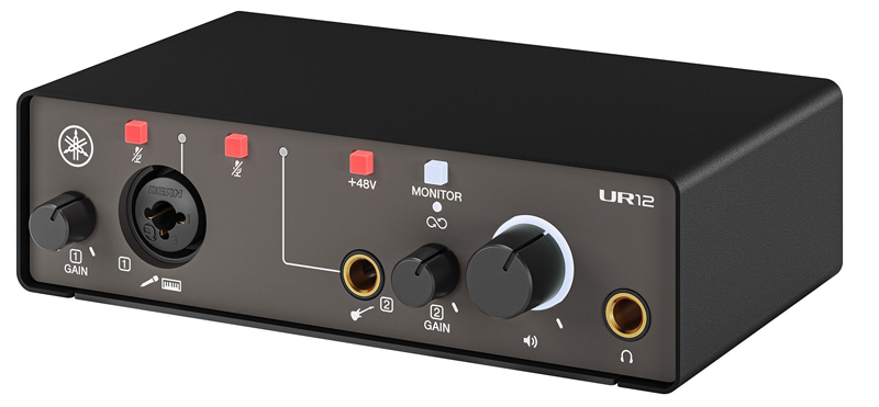 USBオーディオインターフェイス UR12MK3 ブラック