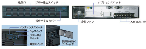 常時インバータ方式 UPS3020SP 無償保証延長サービス7年付